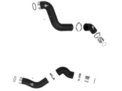 Alternative view of aFe 23-25 GM Colorado/Canyon L4-2.7L BladeRunner Aluminum Hot and Cold Charge Pipe Kit - Black