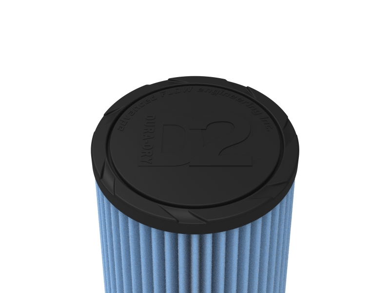 aFe POWER Universal Clamp-On Air Filter w/ D2 Dura-Dry Media - 3-1/2in F x 6in B x 4-3/4in T x 9in H - Image 4