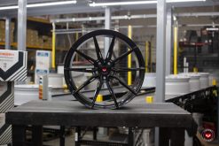 Vossen Forged EVO-2R - 20x10.5 - ET32 - 5x114.3 - 66.1 - GLOSS BLACK - NISSAN R35 FRONT