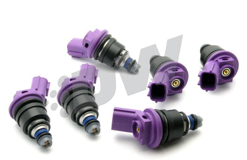 DeatschWerks 96-99 Nissan I30 VQ30 / RB25DET / Maxima VQ30de / 300zx 740cc Side Feed Injectors - Image 2