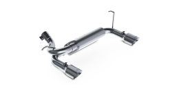 MBRP 07-14 Jeep Wrangler/Rubicon 3.6L/3.8L V6 Axle-Back Dual Rear Exit Aluminum Performance Exhaust - Image 3