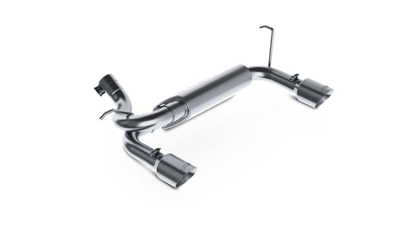 MBRP 07-14 Jeep Wrangler/Rubicon 3.6L/3.8L V6 Axle-Back Dual Rear Exit Aluminum Performance Exhaust - Image 3
