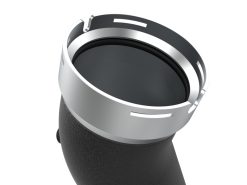 aFe 20-23 GM Diesel Trucks V8 6.6L L5P BladeRunner 3.5in Aluminum Cold Charge Pipe - Black - Image 4