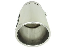 aFe MACH Force-Xp Universal Exhaust Tip 4 IN Inlet x 5 IN Outlet x 12 IN L- Polished Tip - Image 4