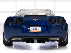 AWE Tuning C6 Chevrolet Corvette Z06/ZR1 Touring Edition Axle-Back Exhaust w/ Diamond Black Tips - Image 5