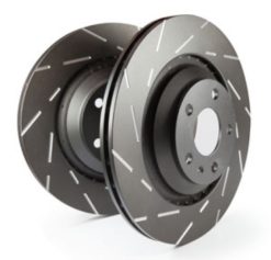Alternative view of EBC 86-91 Porsche 928 5.0L USR Slotted Rear Rotors