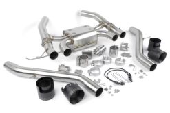 Dinan 21-27 BMW M3/M4 (G80/G82/G83) Valved Axleback Exhaust System - Black Tips - Image 13