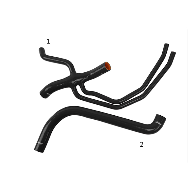Mishimoto Ford F-150/250/Expedition Black Silicone Radiator Coolant Hose Kit - Image 10