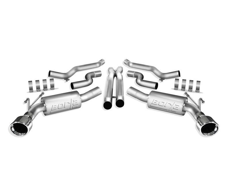 Borla 2010 Camaro 6.2L V8 S Type Catback Exhaust (does not work w/ factory ground affects package - - Image 2