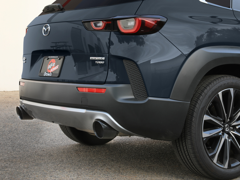 aFe 2023+ Mazda CX-50 Takeda 2.5in 304 SS Axle-Back Exhaust System w/ Black Tips - Image 5