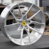 Vossen x Novitec NF8 21x10 5x114.3 BP ET32 Brushed Gloss Clear Ferrari 812 Superfast/GTS Front Wheel