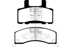 Alternative view of EBC 90-93 Chevrolet C20 8600 LB Yellowstuff Front Brake Pads
