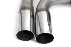 Dinan 17-20 BMW 330i/430i (F30/F31/F32/F33/F36) Free Flow Axleback Exhaust System - Polished Tips - Image 4