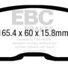 EBC 13+ Nissan Altima 2.5 (L33) Sedan Greenstuff Front Brake Pads