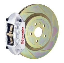 Brembo 11-18 Focus/13-18 Focus ST Front GT BBK 4 Piston Cast 336 x28 1pc Rotor Slotted Type1-Silver