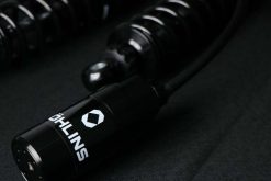 Ohlins 14-26 Harley FL Touring STX 36 Twin Blackline 12in Blk Reservoir Shocks - Standard Springs - Image 3