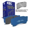 EBC 04-05 Mitsubishi Lancer Evo 8 2.0T (FQ400 w/Alcon Caliper) Bluestuff Front Brake Pads