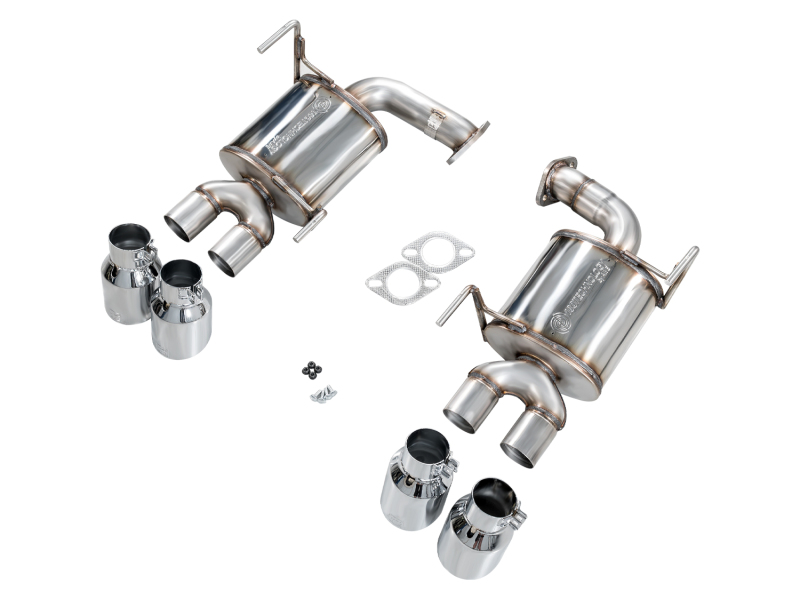 AWE Tuning 22-25 Subaru VB WRX Touring Edition Axle-Back Exhaust - Chrome Silver Tips - Image 6