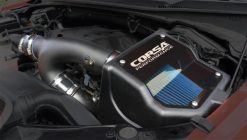 Alternative view of Corsa 15-20 Ford F-150 EcoBoost 2.7T/15-16 EcoBoost 3.5T Closed Box Air Intake w/ Oiled Air Filter