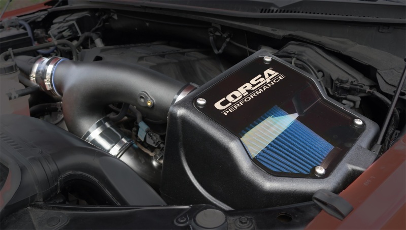 Corsa 15-20 Ford F-150 EcoBoost 2.7T/15-16 EcoBoost 3.5T Closed Box Air Intake w/ Oiled Air Filter - Image 2
