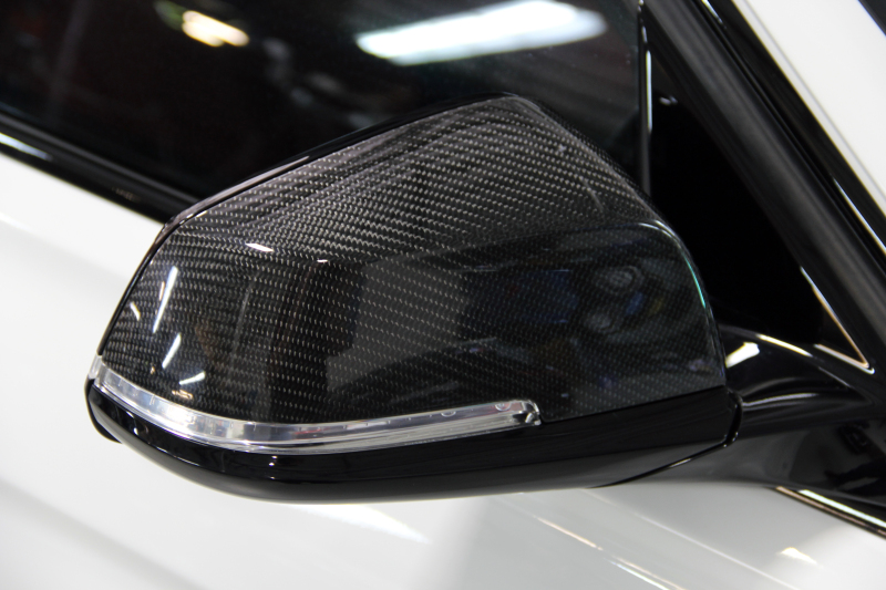 Dinan 12-21 BMW 2/3/4-Series (F22/F30/F31/F32/F33/F34/F36/F45/F46) Carbon Fiber Mirror Cover Set - Image 4