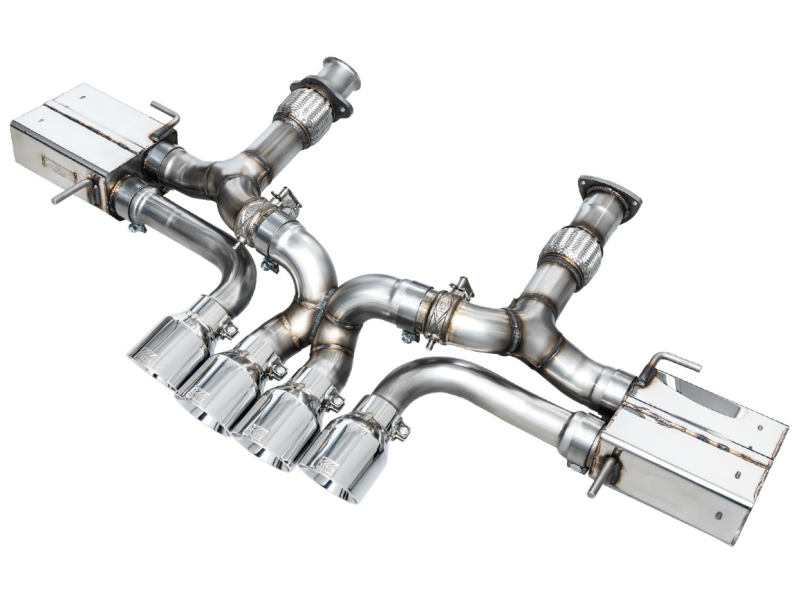 AWE Tuning 23-25 Chevrolet C8 Corvette Z06 5.5L SwitchPath Exhaust System - Chrome Silver Tips - Image 2