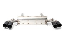 Dinan 18-23 BMW M550i (G30) Free Flow Axleback Exhaust System - Black Tips