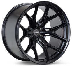 Vossen HF6-4 22x12 - 8x165.1 - ET-44 - Ultra Deep - 125.1 - Satin Black Wheel
