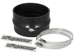 aFe Magnum FORCE 4.75in ID 3in L Straight Reducing Bellow Coupler - Black