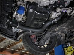 aFe 22-23 Hyundai Kona N L4 2.0L (t) BladeRunner Aluminum Hot and Cold Charge Pipe Kit - Black - Image 7
