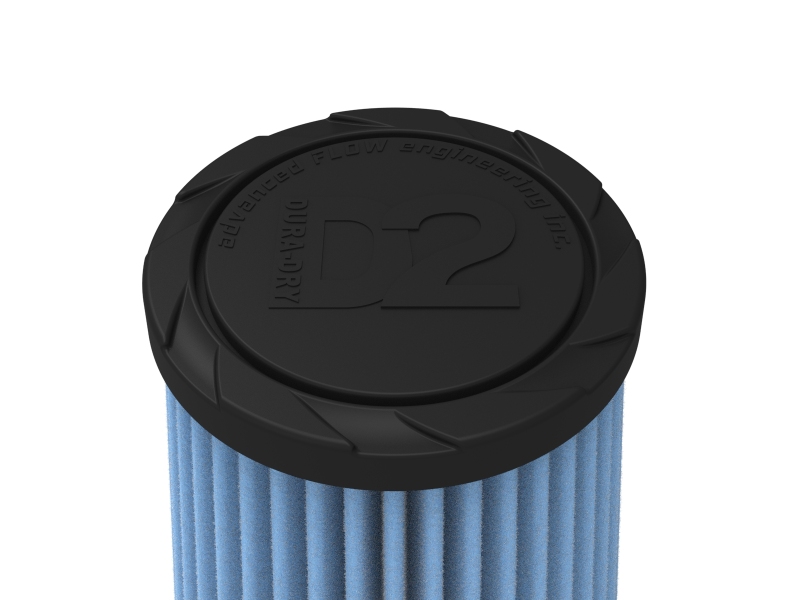 aFe POWER Universal Clamp-On Air Filter w/ D2 Dura-Dry Media - 3in F x 5in B x 3-1/2in T x 7in H - Image 4