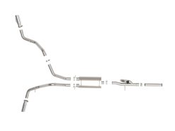 aFe Gemini XV Cat-Back Exhaust System GM Trucks 09-18 V6-4.3/V8-4.8/5.3L- Cut-Out Polished - Image 7
