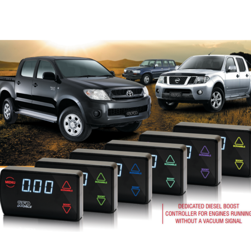 GFB D-FORCE Diesel Specific Electronic Boost Controller for Non-VNT Turbos (No EGT Module) - Image 4