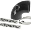 aFe Magnum FORCE Intake Coupling Kit (3-3/4 IN ID x 90 Deg.) Elbow Coupler - Black