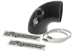 aFe Magnum FORCE Intake Coupling Kit (3-3/4 IN ID x 90 Deg.) Elbow Coupler - Black