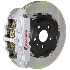 Brembo 08-14 Challenger SRT-8 Fr GT BBK 8Pis Cast 380x34 2pc Rotor Slotted Type1-Silver