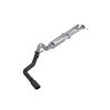 MBRP 2024+ Ford Ranger 2.7L 2.5 into 3in Single Side Exit Cat Back - BLK