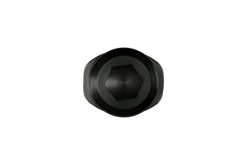 Alternative view of Turbosmart 10um 10AN Fuel Filter Canister - Black
