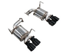 AWE Tuning 22-25 Subaru VB WRX Touring Edition Axle-Back Exhaust - Diamond Black Tips - Image 4