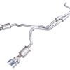 AWE 2021+ Chevy Tahoe/GM Yukon 6.2L 0FG Edition Cat Back Exhaust - Quad Chrome Silver Tips