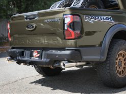 aFe 24-25 Ford Ranger Raptor Vulcan Series 3in 304 SS Cat-Back Exhaust w/ Polished Tips - Image 4