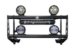 Alternative view of aFe 2024+ Toyota Land Cruiser (J250) L4 2.4L Terra Guard Bull Bar w/ RIGID Lights