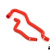 do88 SAAB 9-5 98-10 Heater Hoses for Cars w/o Water Valve Red