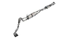 Borla 20-26 Ford F250/F350 SD 7.3L V8 CC SB (160in WB) (SRW) S-Type Cat-Back Exhaust - Blk Chrome