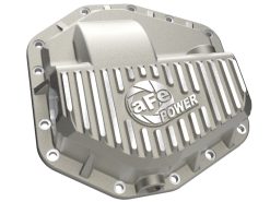 aFe POWER Street Series Front Diff Cover Raw w/ Machined Fins Ford F-250/350 23-26(Dana M235) - Image 5