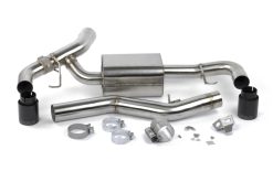 Dinan 19-26 BMW 330i (G20)/21-26 BMW 430i (G22) Valved Axleback Exhaust System - Black Tips - Image 5