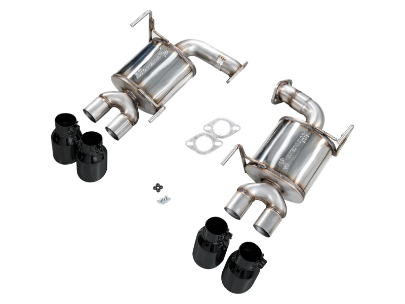 AWE Tuning 22-25 Subaru VB WRX Touring Edition Axle-Back Exhaust - Diamond Black Tips - Image 6