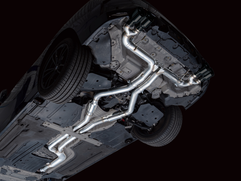 AWE Tuning 22-26 BMW M240i (G42) Track Edition Exhaust - Diamond Black Tips - Image 3