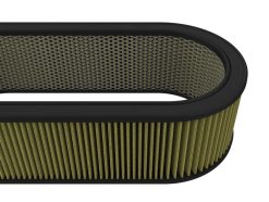 Alternative view of aFe Magnum FLOW Custom Air Filter 18-1/8 IN L x 7-1/4 IN W x 5-1/8 IN H w/ Expanded Metal