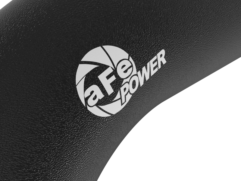 aFe 19-23 RAM Diesel L6-6.7L BladeRunner 3.5 IN Aluminum Hot Charge Pipe - Black - Image 3